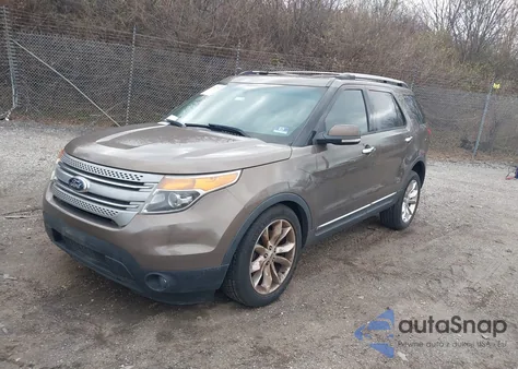 2015 Ford Explorer Limited из США, поврежденный, VIN 1FM5K8F84FGA31162
